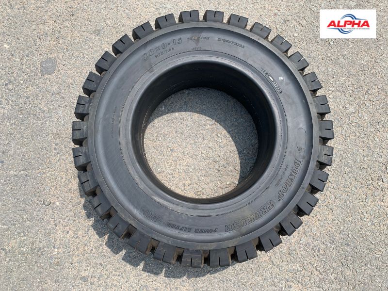 lốp xe nâng dunlop là lựa chọn hàng đầu của doanh nghiệp